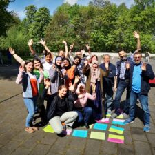 Gruppenbild bei der Juleica-Schulung im Mai 2023