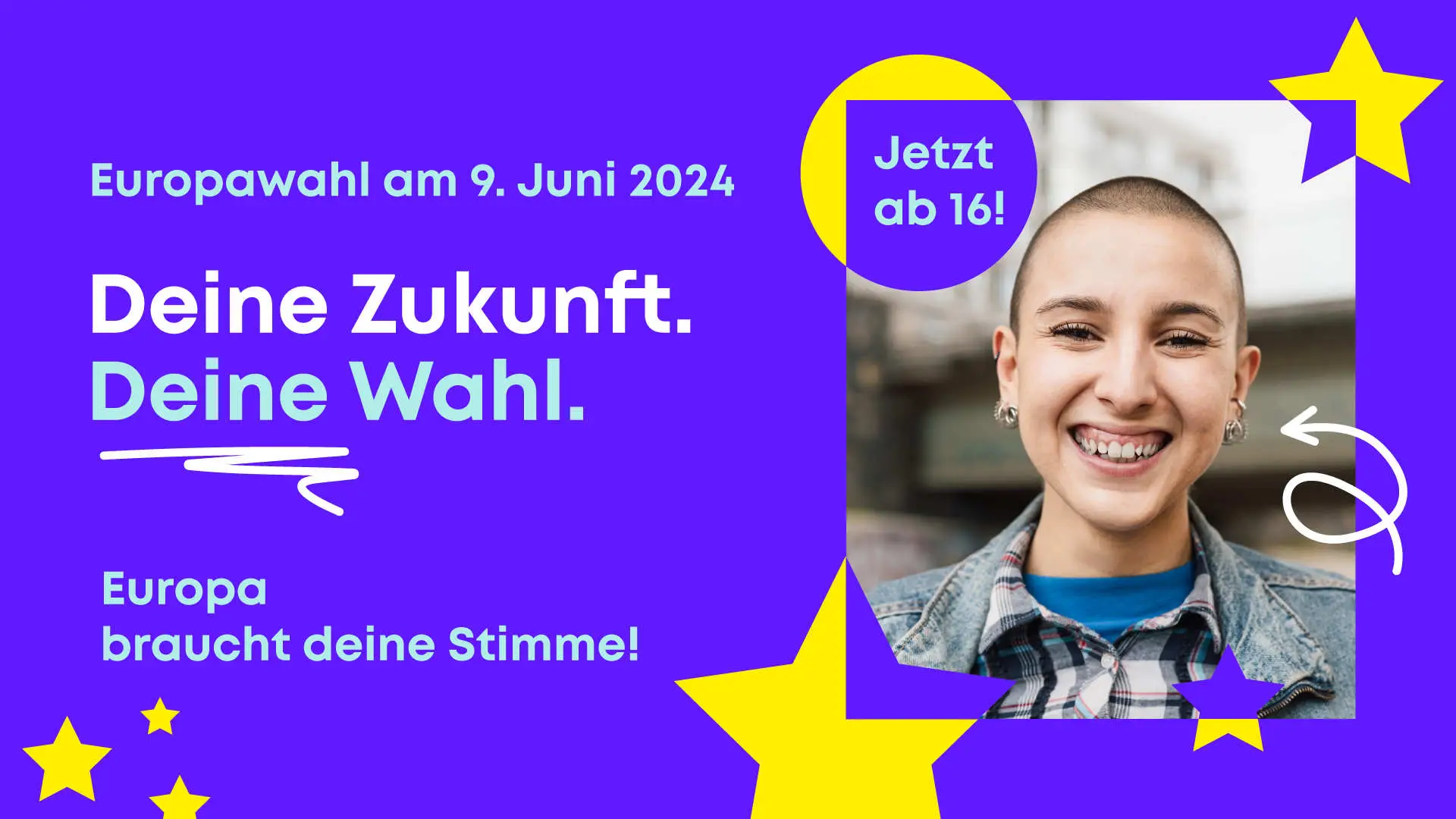 Banner zur Erstwähler_innen-Kampagne