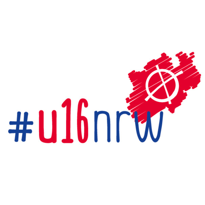 #jungesnrw_u16_qd 690_690 Logo u16nrw