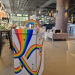 Wahlurne der Stadtteilbücherei Köln Kalk, 1. Platz beim Wahlurnenwettbewerb zur U16-Kommunalwahl