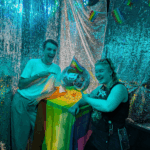 Wahlurne zwei vom queeren Jugendzentrum anyway in Köln, 3. Platz beim Wahlurnenwettbewerb zur U16-Kommunalwahl 2025