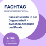 Bild zum Fachtag Rassismuskritik in der Jugendarbeit