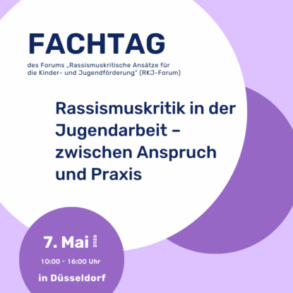 Bild zum Fachtag Rassismuskritik in der Jugendarbeit