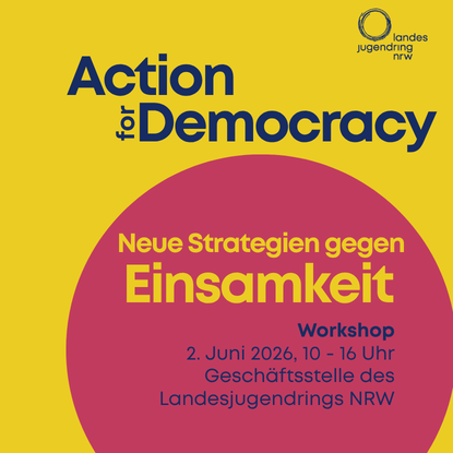 Workshop Neue Strategien gegen Einsamkeit - Workshop am 2. Juni 2026