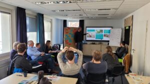 Teilnehmende beim Mobilitätsworkshop des Landesjugendrings NRW