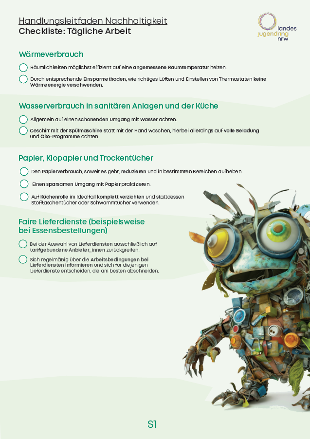 Cover Checkliste tägl Arbeit