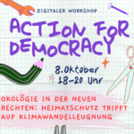 Grafik Workshop Action for Democracy