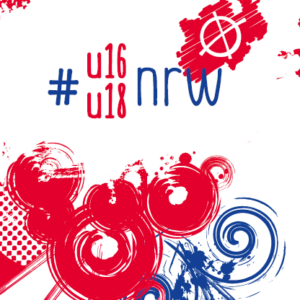 Ansicht des Flyers zur U16-Landtagswahl in NRW 2027